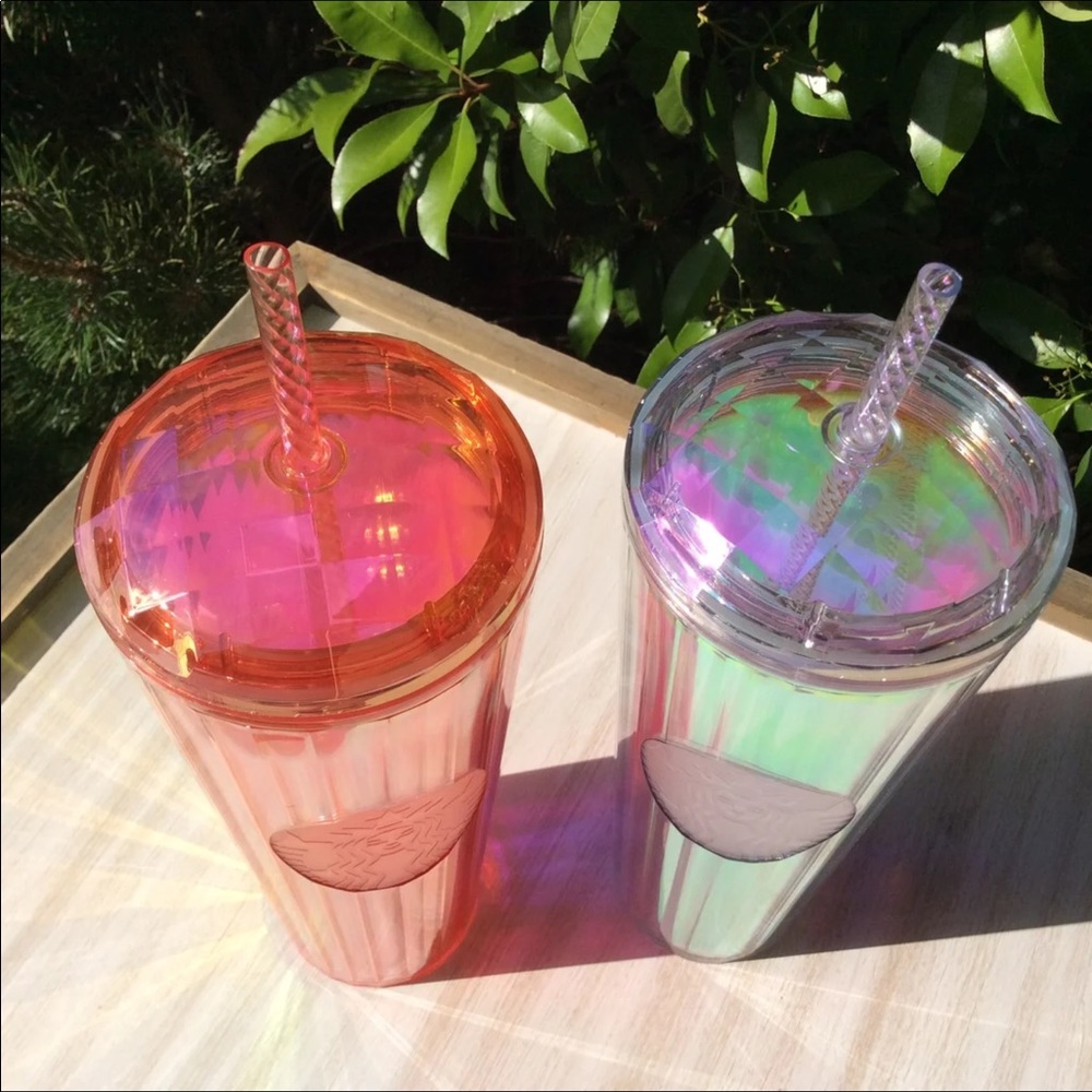 NEW Starbucks Set of Two Domed Tumblers